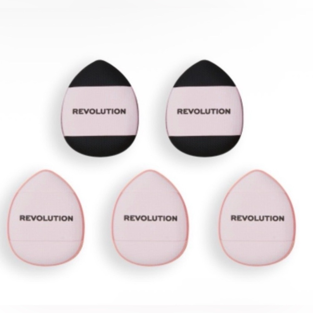 Makeup Revolution NWT Mini Finger Powder Puff Set